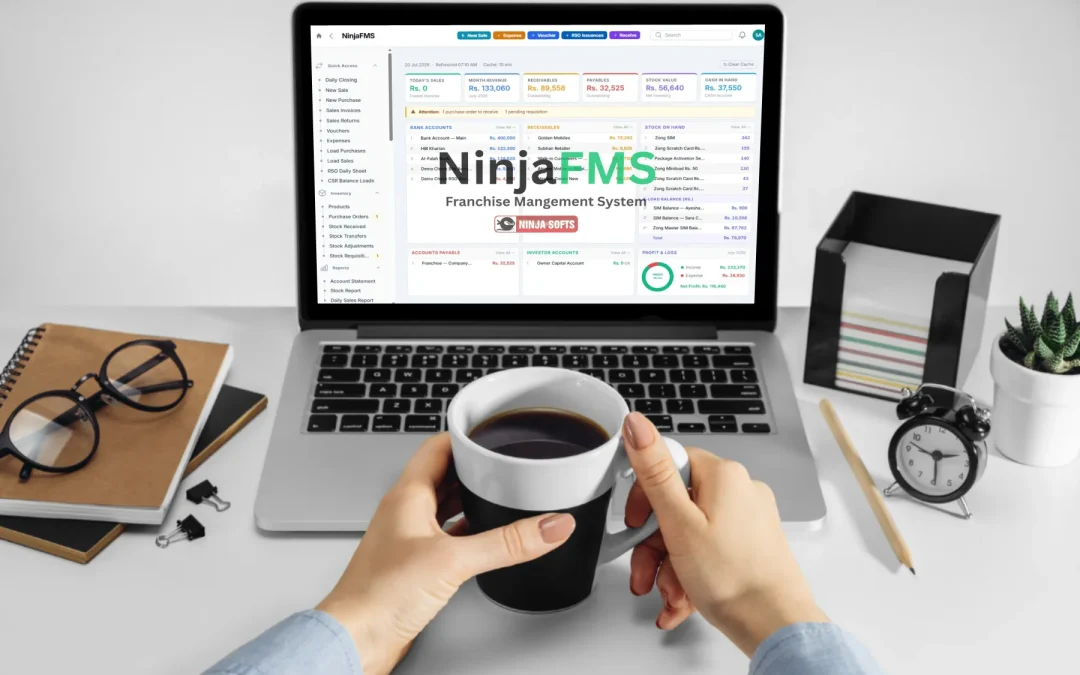Introducing NinjaFMS: Pakistan’s Complete Telecom Franchise Management System
