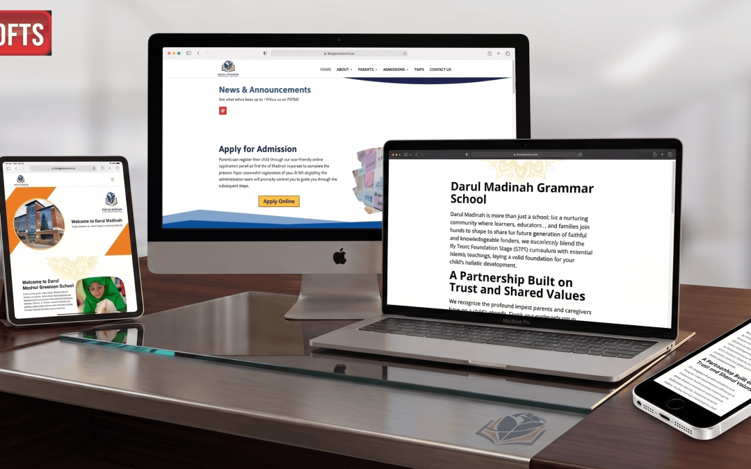 How Ninja Softs Built a Premium Website for Darul Madinah School